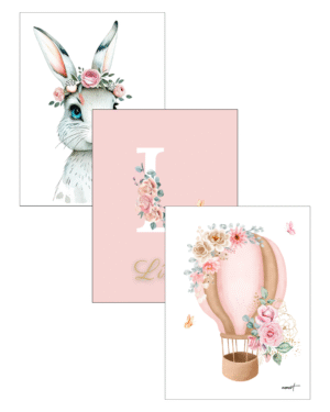 Trio de Posters Personalizados