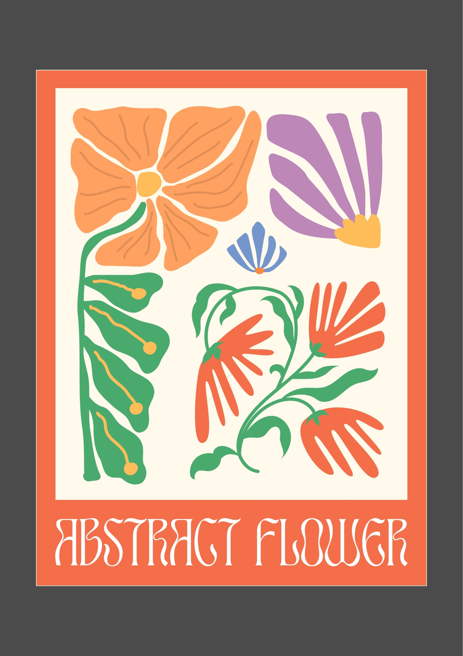 Abstract Flower