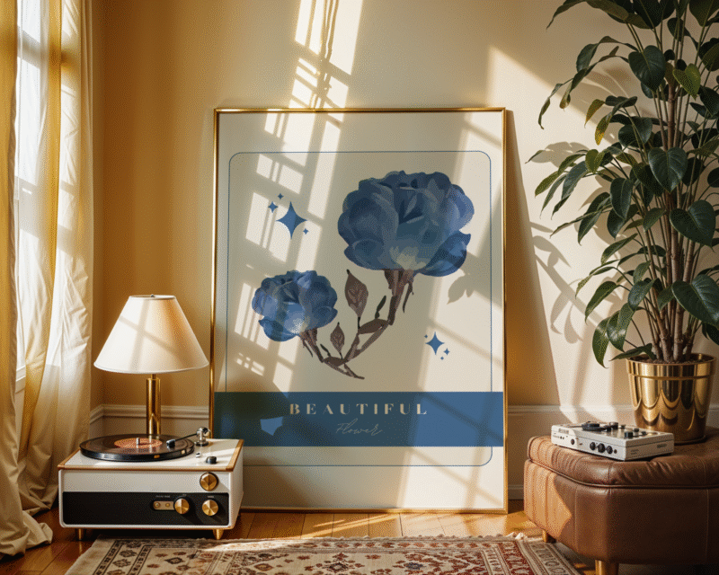 Beatiful Flower Blue - Image 2