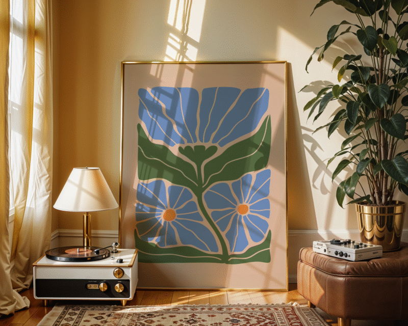 Double Blue Bloom - Image 2