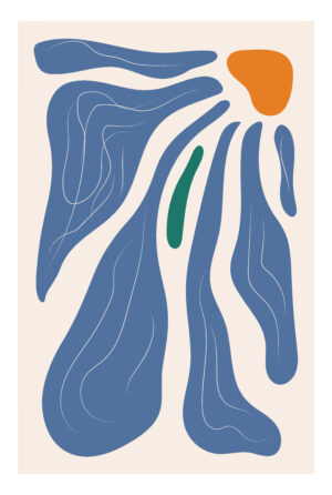 Falling Indigo