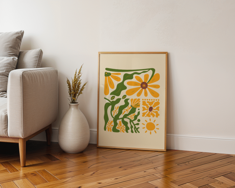 Folk Sunflowers - Image 2