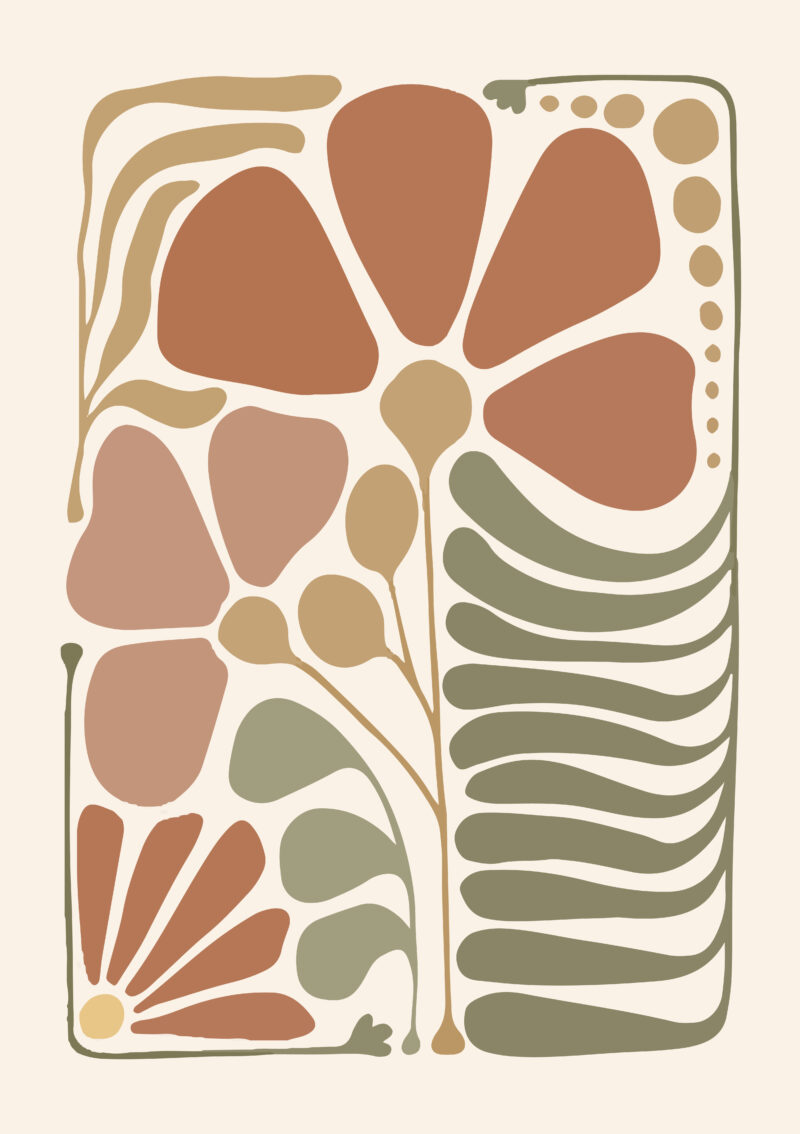 Organic Shapes Trio Pack Posters - Image 4
