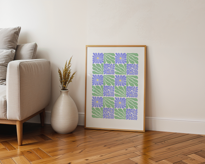 Pastel Garden Grid - Image 2