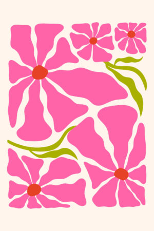 Pink Petal Flow