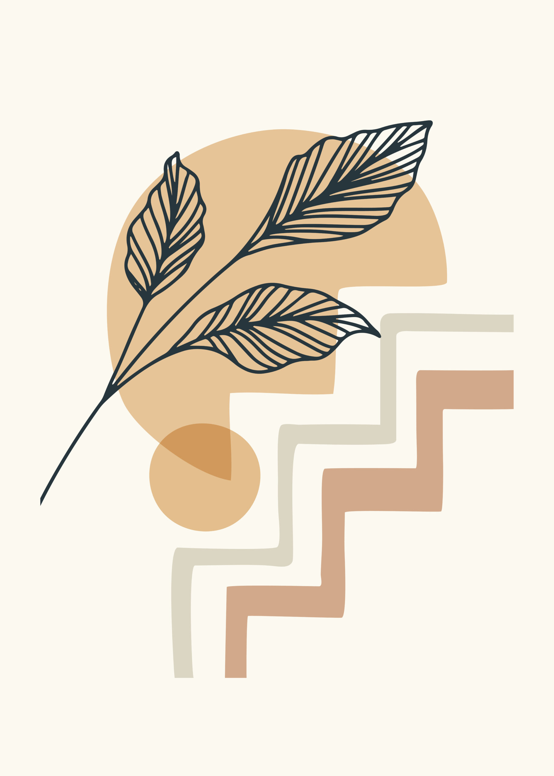 Retro Leaf
