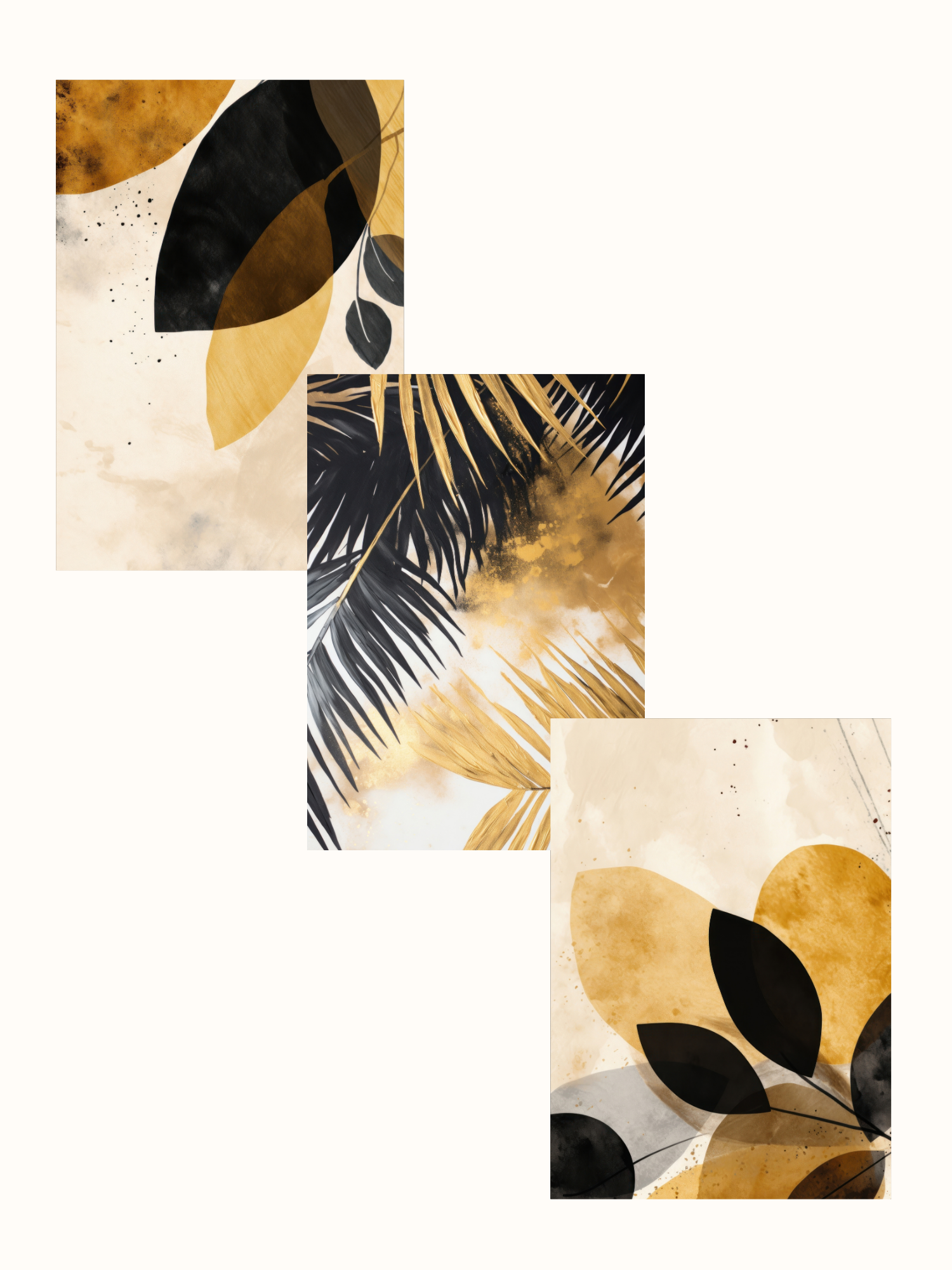 Golden Tones Trio Pack Posters