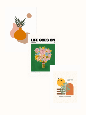 Life Goes On Trio Pack Posters