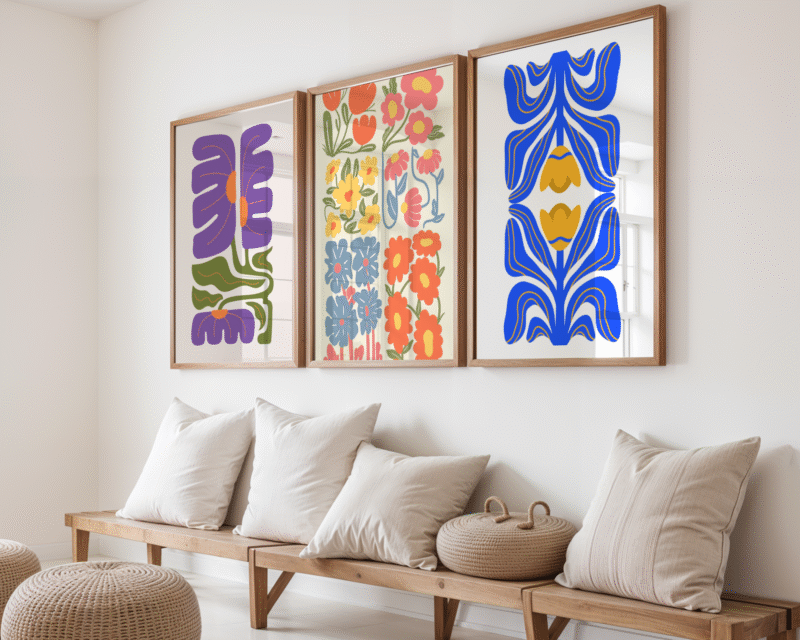Colorful Garden Trio Pack Posters - Image 2