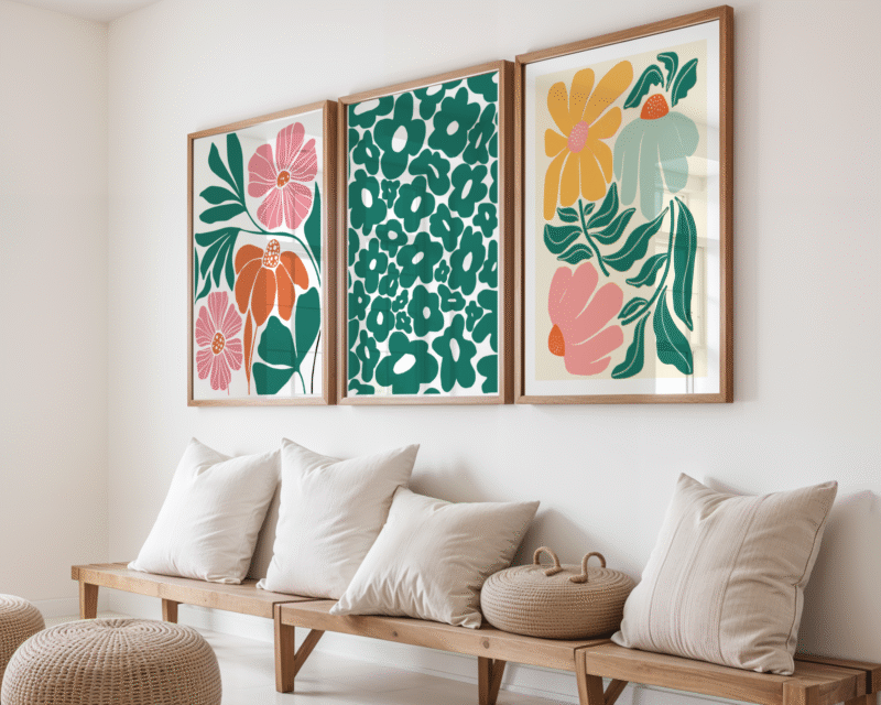 Flower Tones Trio Pack Posters - Image 2