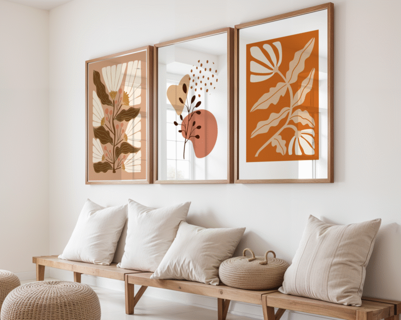Sunset Foliage Trio Pack Posters - Image 2
