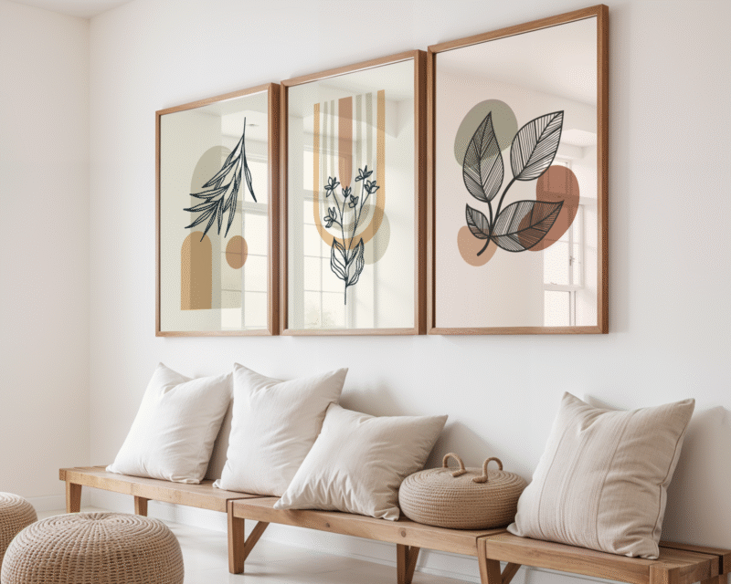 Organic Balance Trio Pack Posters - Image 2