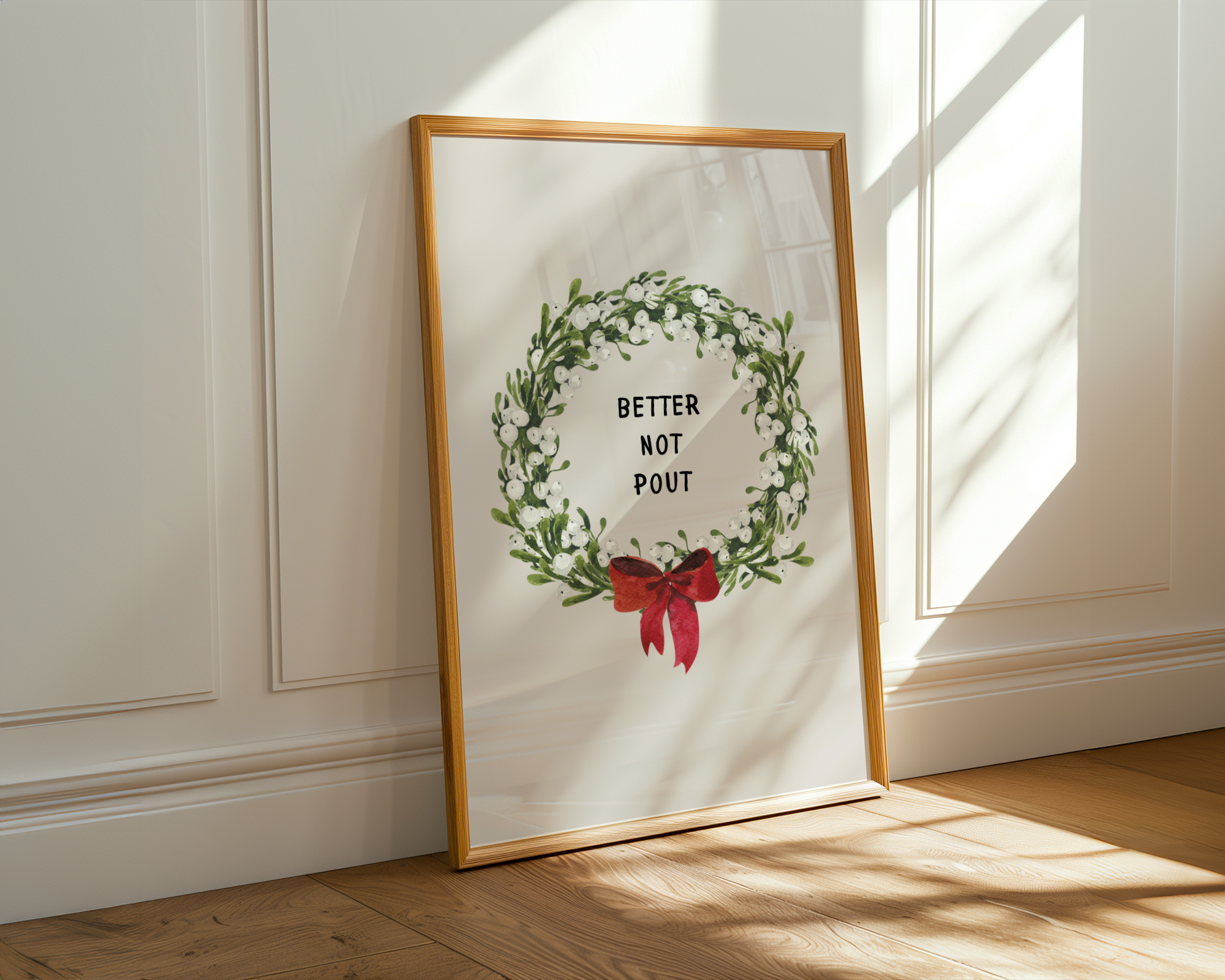 Better Not Pout — Wreath - Image 2