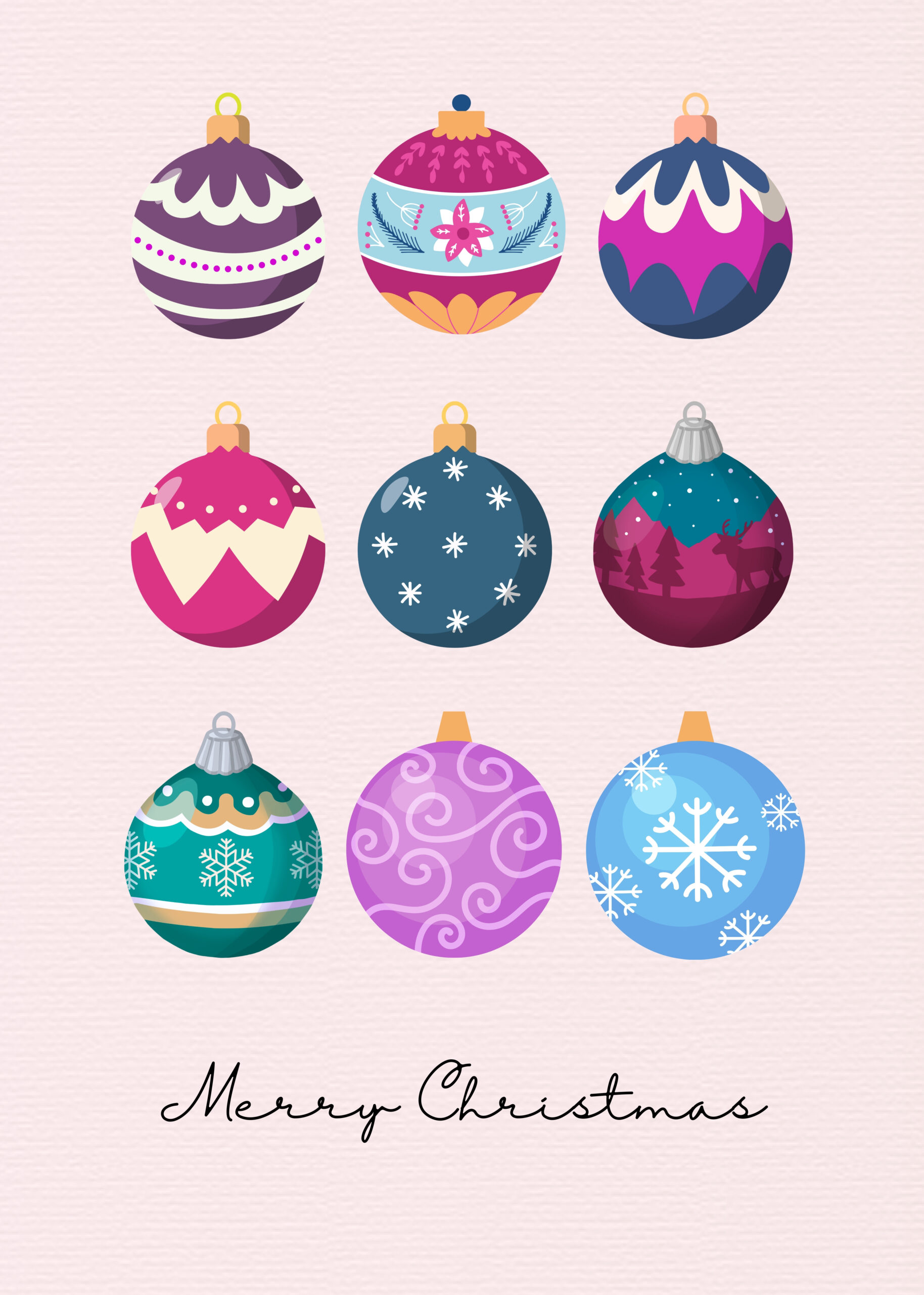 Candy-Palette Ornaments