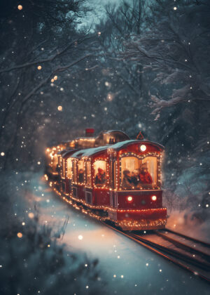 Christmas Tram
