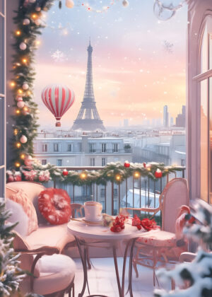 Christmas in Paris — Balcony