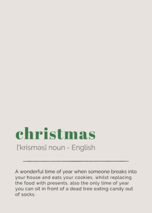 Christmas — Dictionary Definition