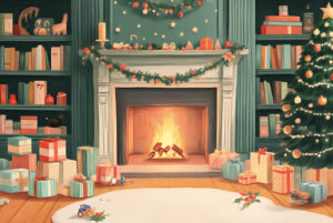 Cozy Christmas Living Room