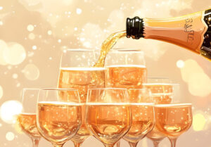 Golden Holiday Toast