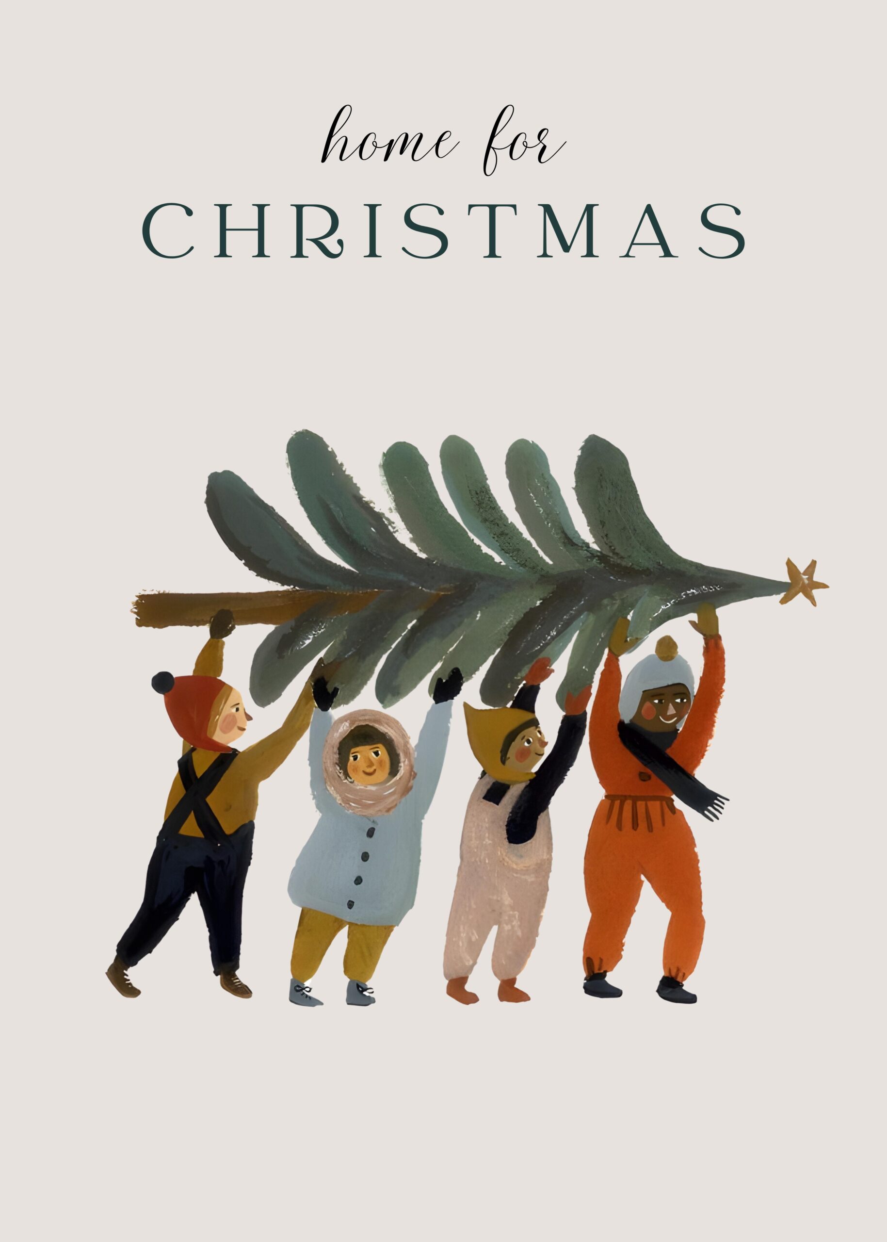 Home for Christmas — Carrying the Tree