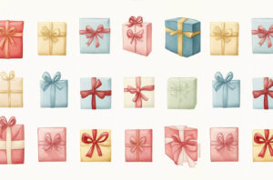 Pastel Gift Grid