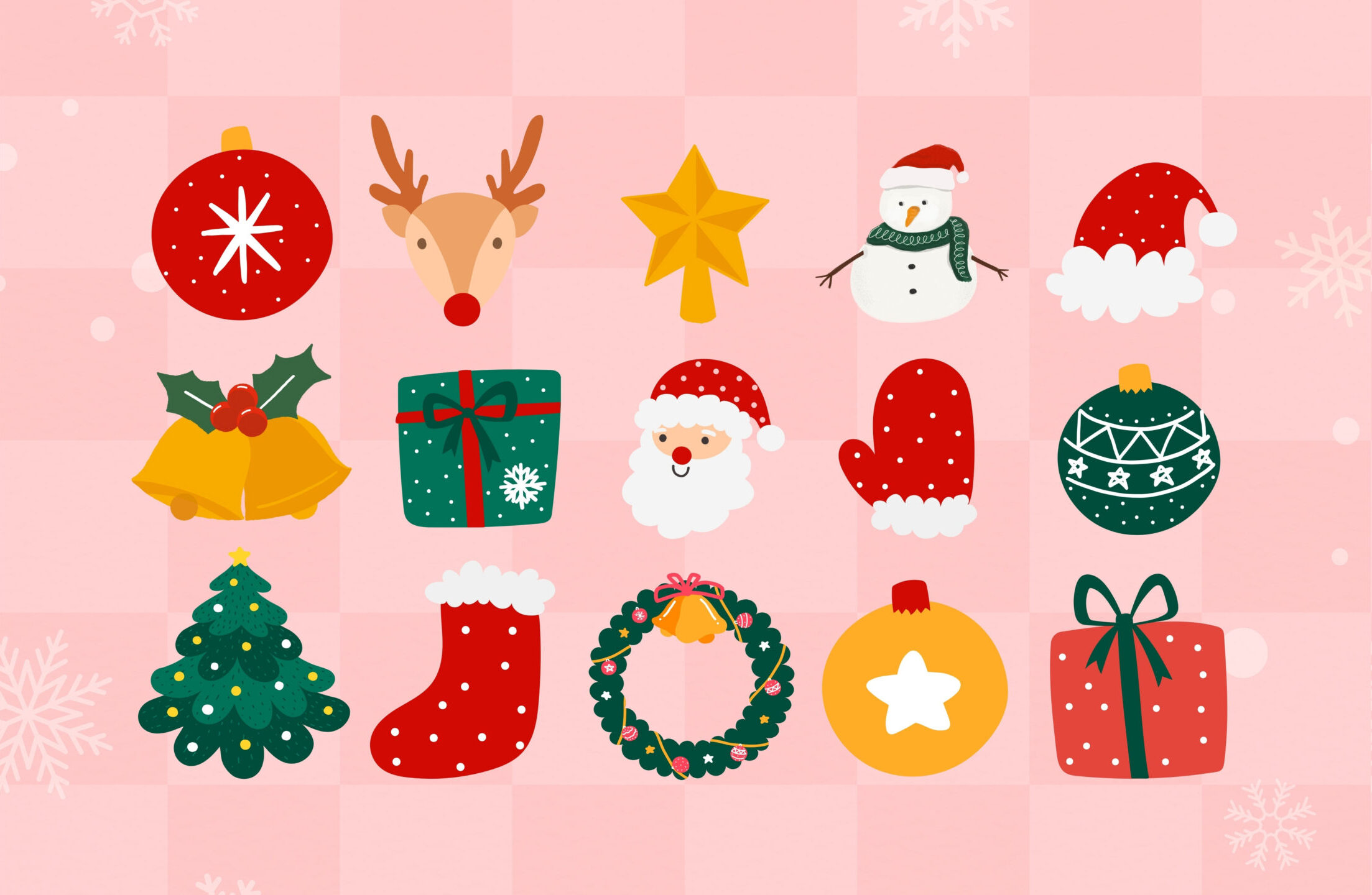 Pop Christmas Icons