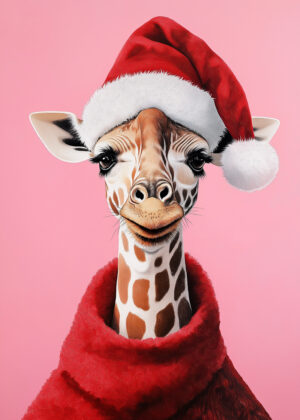 Santa Giraffe