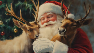 Santa’s Reindeer Hug